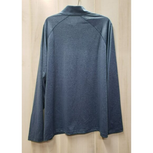 Greg Norman 1/4 Zip Pullover Shirt, Men's XL, Blue, Long Sleeve, Worn Once - Picture 3 of 7